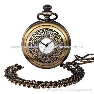 Vintage Pocket Watch for Promotional Gifts with RoHS or CE Mark